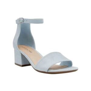 LONDON FOG Women's Block Heel Dress Sandal Size 9.5 # Bag 50-DD